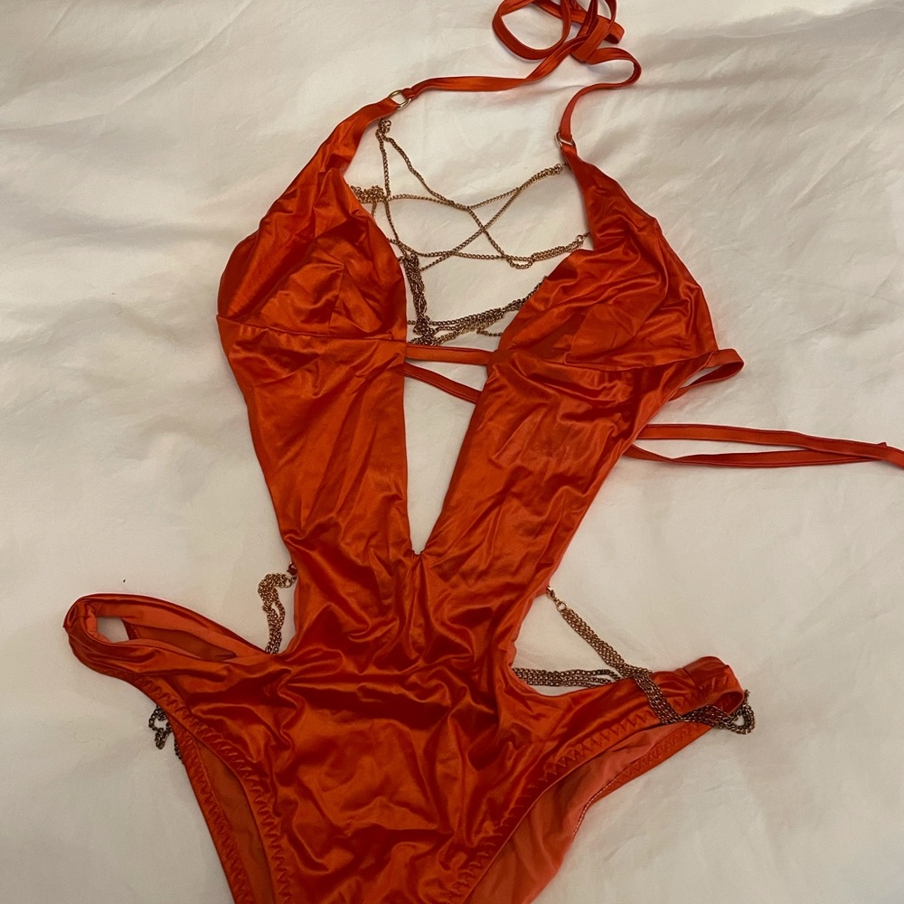 Maillot De Bain Agent Provocateur Monokini Noir - Aspect Humide, Taille S/Petit, Neuf étiqueté